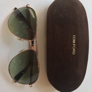 Tom Ford Rose Gold Aviators